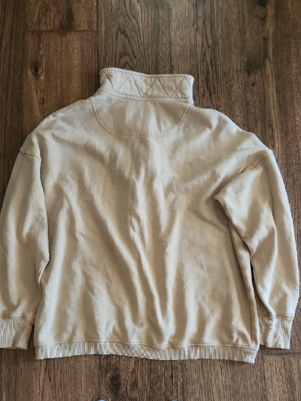 aerie Cream Waffle Knit Henley - Picture 4 of 4